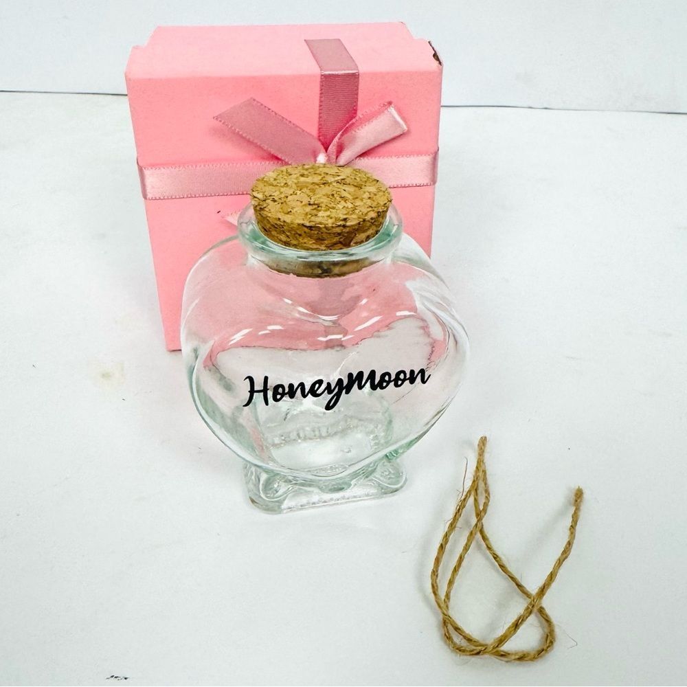 Honeymoon Sand Keepsake Jar W/Gift Box